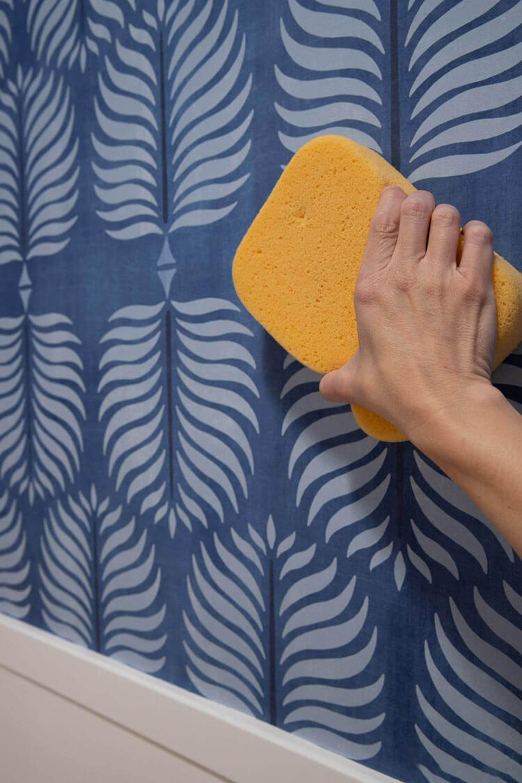 راهنمای نصب کاغذ دیواری