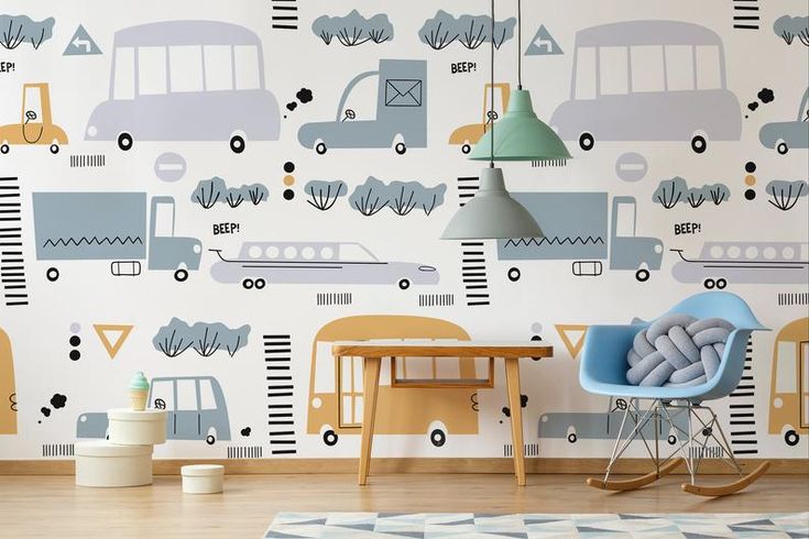 کاغذ دیواری خلاقانه اتاق کودک