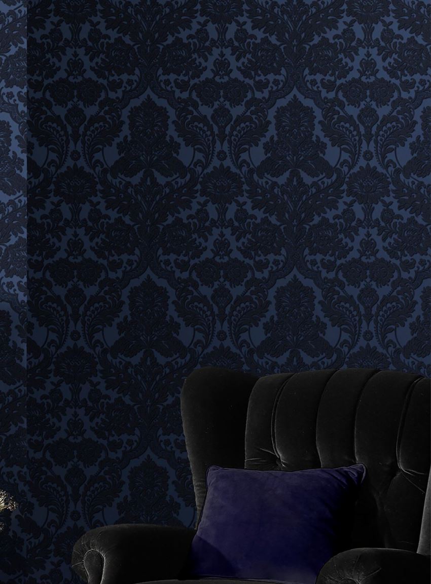 الگوی باروک برای کاغذ دیواری لوکس