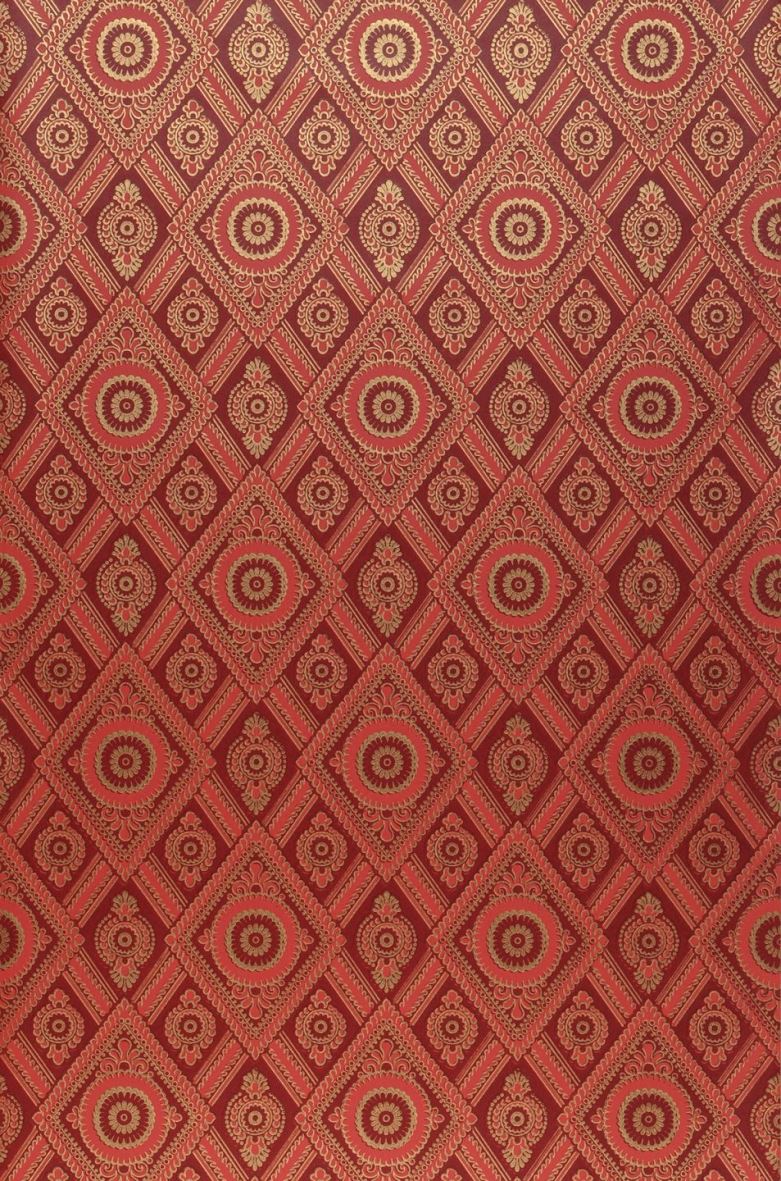 کاغذ دیواری لوکس با رنگ قرمز