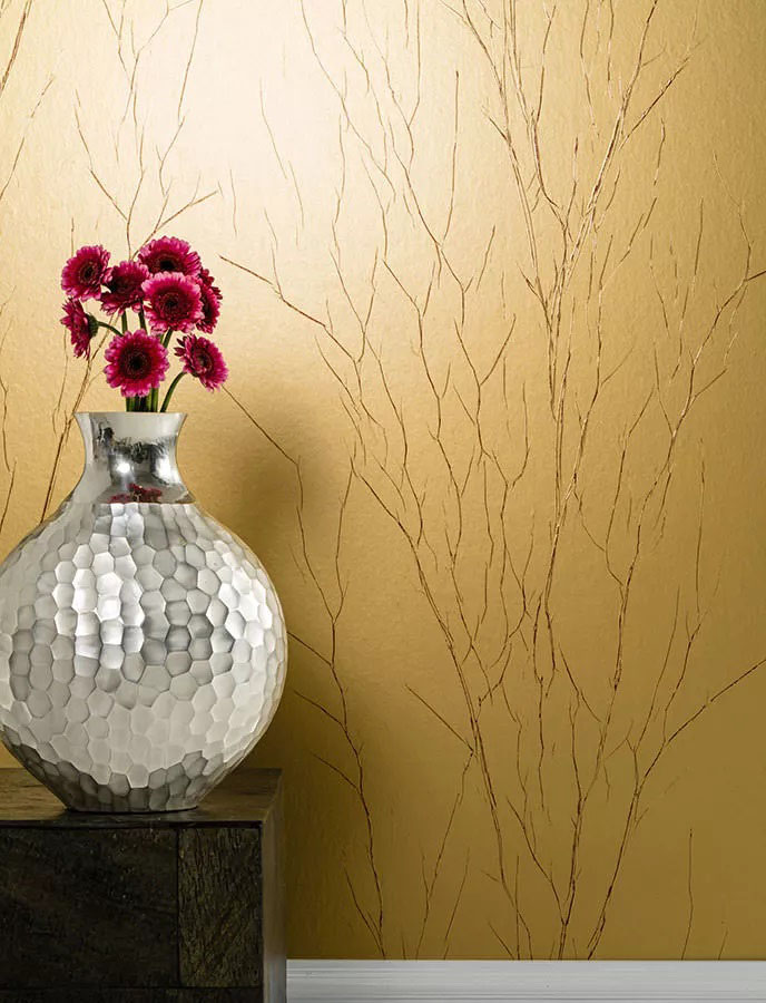 کاغذ دیواری چین دار