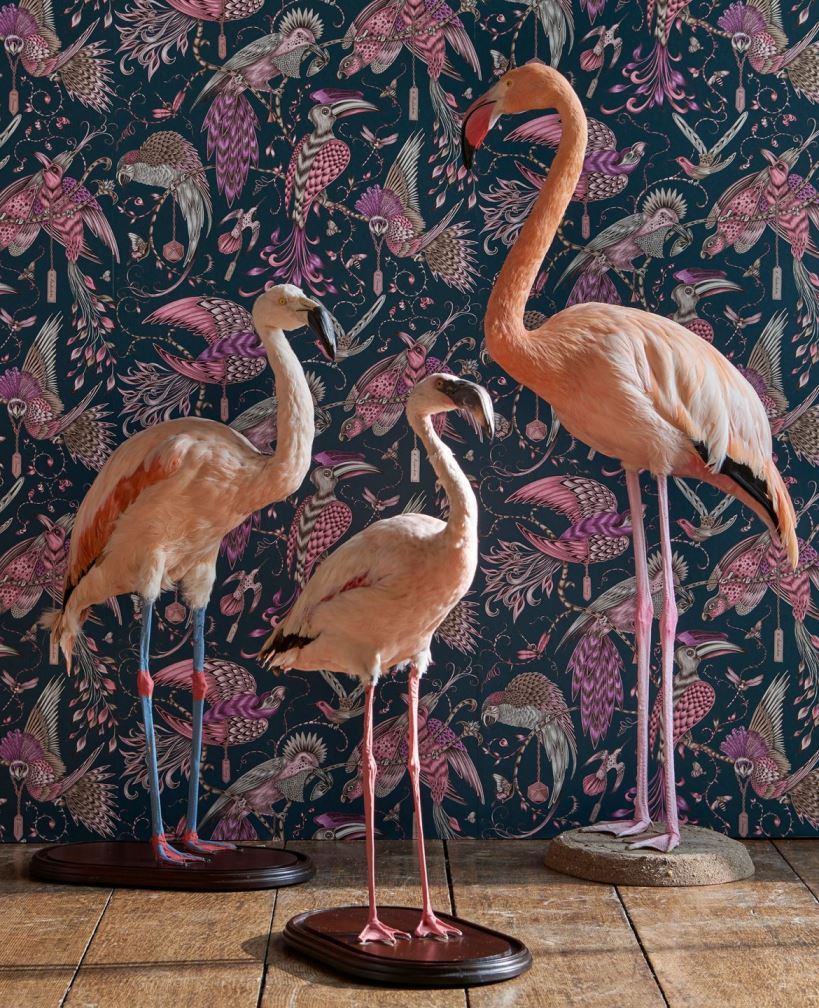 ایده های کاغذ دیواری بنفش