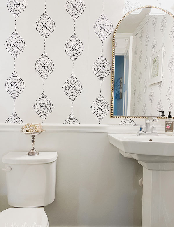 کاغذ دیواری برای سرویس بهداشتی