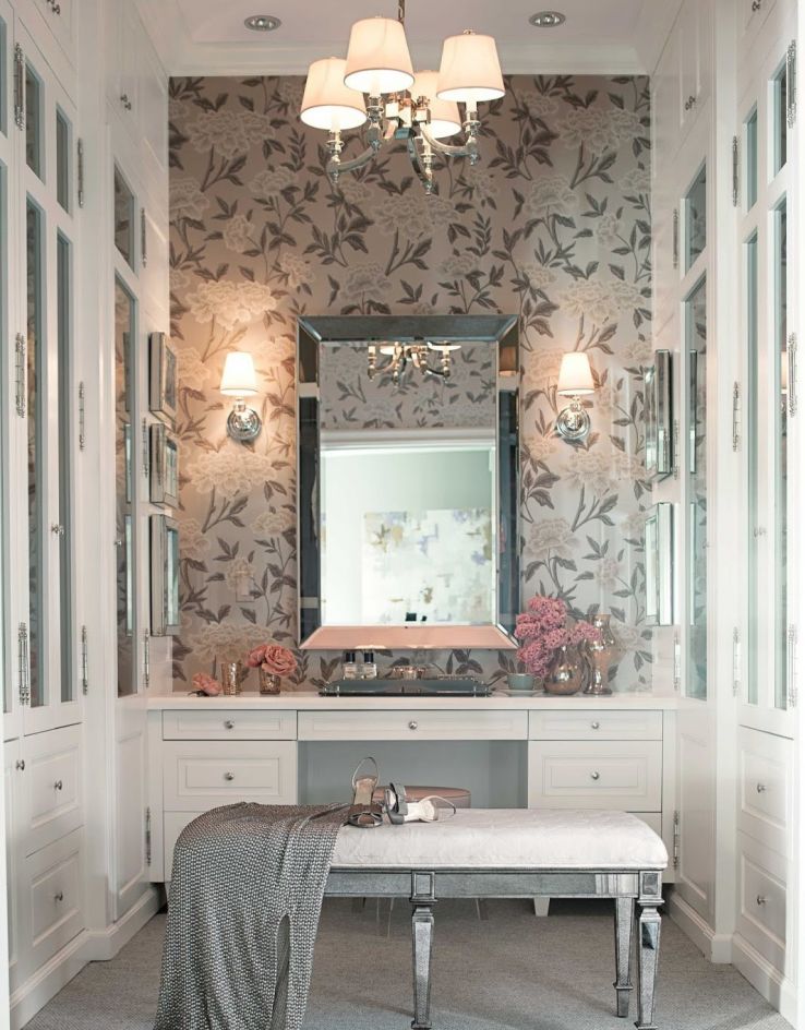 طرح های کاغذ دیواری برای اتاق رختکن