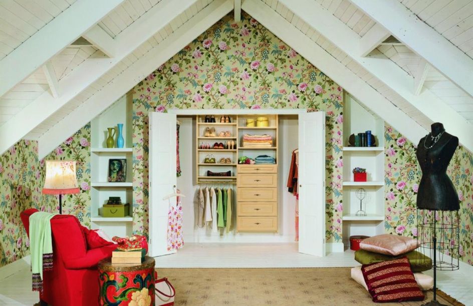 کاغذ دیواری برای اتاق های رختکن