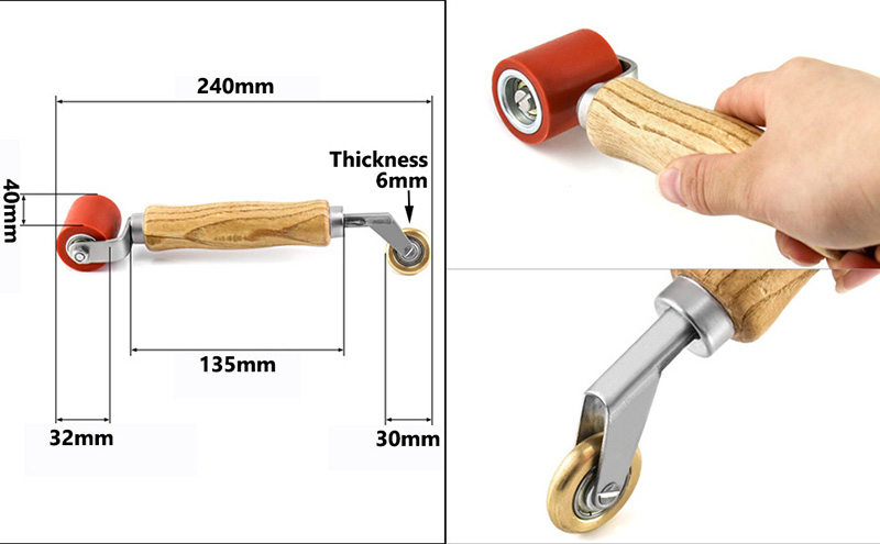 ویژگی فنی غلتک درزگیر کاغذ دیواری