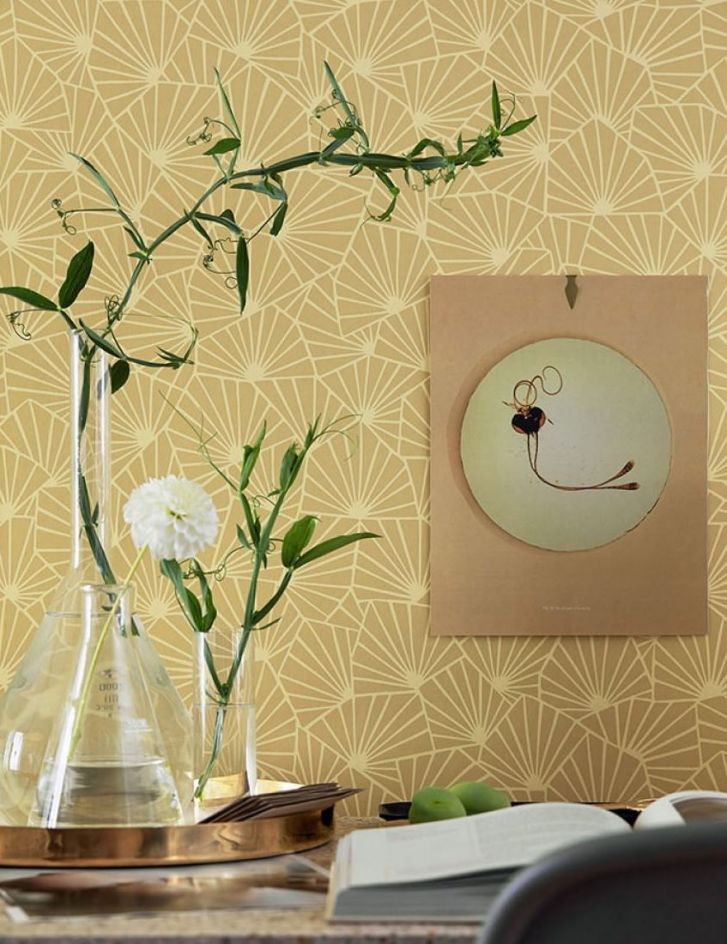 رنگ بندی کاغذ دیواری اتاق مهمان