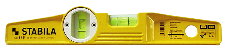 ابزار نصب کاغذ دیواری تراز