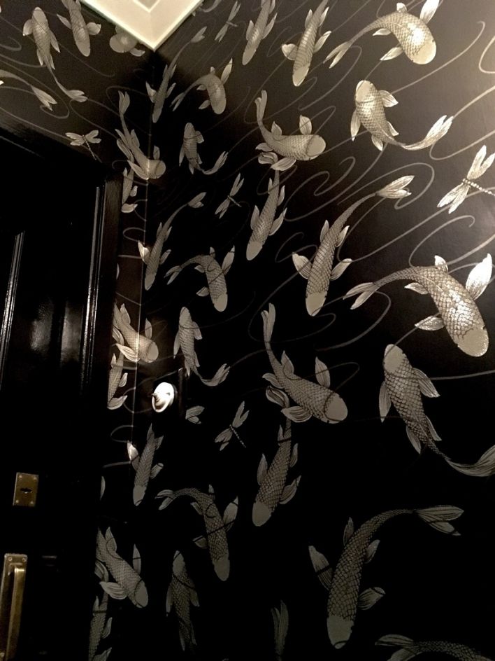 کاغذ دیواری راهروی ورودی خانه