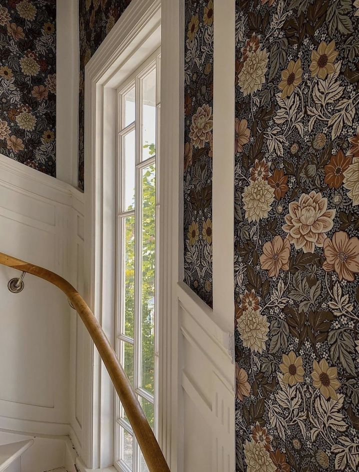 انتخاب یک کاغذ دیواری رترو