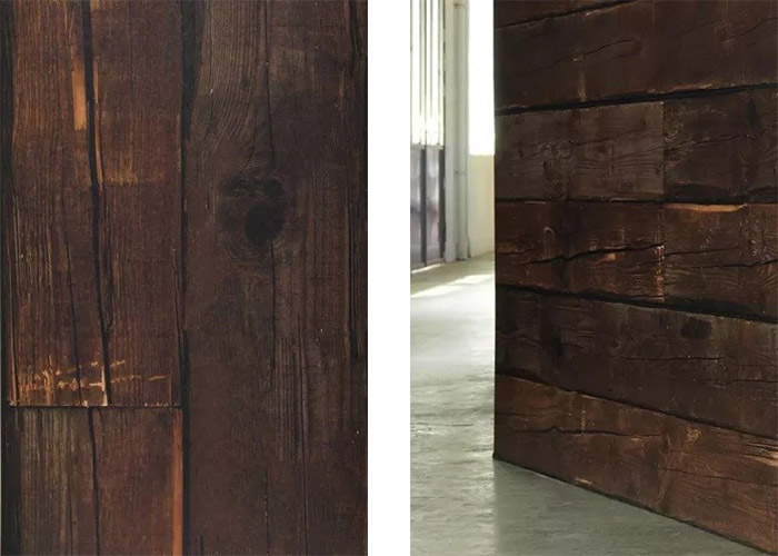 ایده نصب کاغذ دیواری افقی